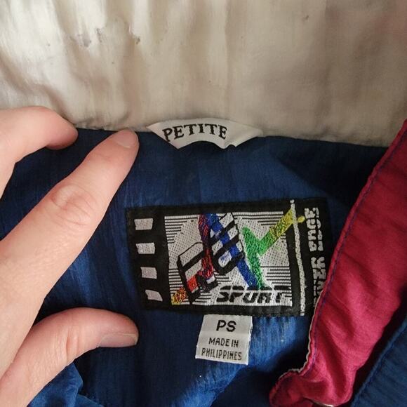 Vintage 90's Y2K River Edge RE Sport Tracksuit Windbreaker Jacket Size PS - Picture 13 of 15